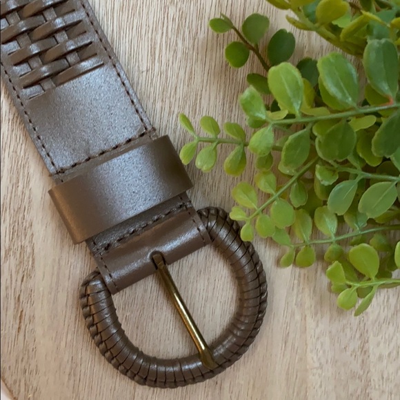 Loft Woven Belt 💗 Dark Taupe - Picture 6 of 11